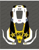 Sticker Rockstar edition - Robot mower Husqvarna AUTOMOWER PRO 520/550
