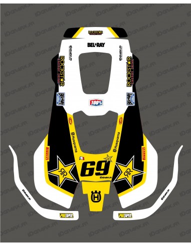 Rockstar edition sticker - Husqvarna AUTOMOWER PRO 520/550 robotic lawnmower
