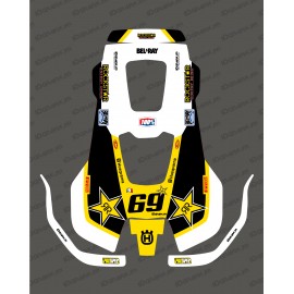 Pegatina Rockstar edition - Robot cortacésped Husqvarna AUTOMOWER PRO 520/550 -idgrafix