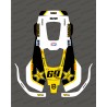 Sticker Rockstar edition - Robot mower Husqvarna AUTOMOWER PRO 520/550