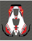 Aufkleber Ducati Edition - Mähroboter Husqvarna AUTOMOWER PRO 520/550