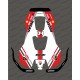 Sticker Ducati edition - Robot mower Husqvarna AUTOMOWER PRO 520/550-idgrafix