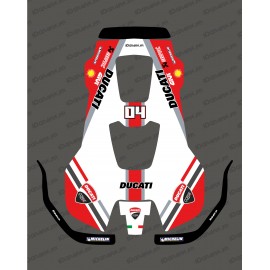 Aufkleber Ducati Edition - Mähroboter Husqvarna AUTOMOWER PRO 520/550