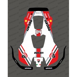 Pegatina edición Ducati - Robot cortacésped Husqvarna AUTOMOWER PRO 520/550 -idgrafix