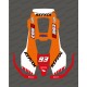 Sticker Marquez GP edition - Robot mower Husqvarna AUTOMOWER PRO 520/550-idgrafix