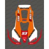 Aufkleber Marquez GP Edition - Mähroboter Husqvarna AUTOMOWER PRO 520/550