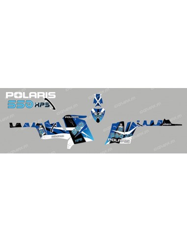 Kit décoration Space (Bleu) - IDgrafix - Polaris 550 XPS
