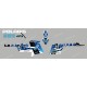 Kit décoration Space (Bleu) - IDgrafix - Polaris 550 XPS-idgrafix