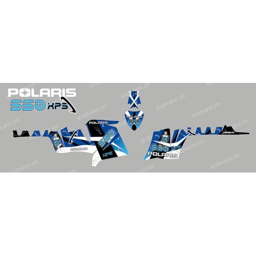 Kit décoration Space (Bleu) - IDgrafix - Polaris 550 XPS