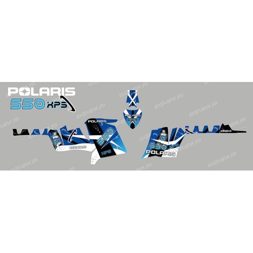 Kit de decoración de Espacio (Azul) - IDgrafix - Polaris 550 XPS -idgrafix