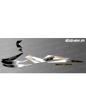 Monster Edition decoration kit (Orange) for Seadoo RXT 215-255