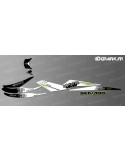 Kit decoration Monster Edition (Green) for Seadoo RXT 215-255