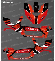 Kit de decoración Monster Edition (Rojo) - Idgrafix - Segway Villain SX10