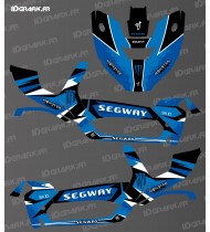 Kit décoration Monster Edition (Bleu) - Idgrafix - Segway Villain SX10