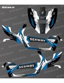 Kit de decoració Factory Edition (Blau) - Idgrafix - Segway Villain SX10