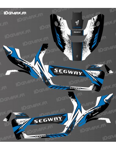 Kit de decoración Factory Edition (Azul) - Idgrafix - Segway Villain SX10