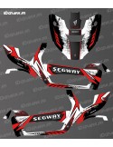Factory Edition-Dekorationsset (Rot) – Idgrafix – Segway Villain SX10