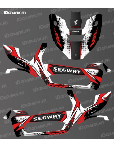 Kit di decorazione Factory Edition (Rosso) - Idgrafix - Segway Villain SX10