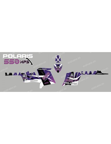 Kit décoration Space (Purple) - IDgrafix - Polaris 550 XPS