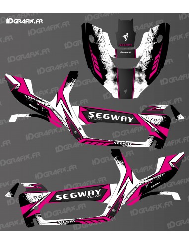 Factory Edition decoration kit (Pink) - Idgrafix - Segway Villain SX10