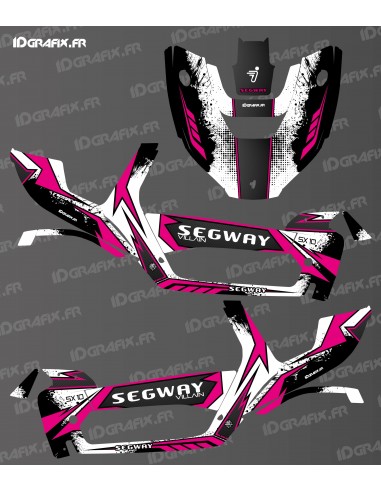 Kit di decorazione Factory Edition (Rosa) - Idgrafix - Segway Villain SX10