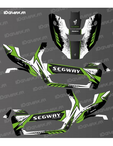 Factory Edition decoration kit (Green) - Idgrafix - Segway Villain SX10