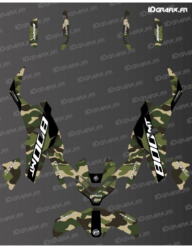 Kit déco Camo Edition (vert) - CF MOTO MT 800