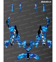 Kit deco Camo Edition (blu) - CF MOTO MT 800
