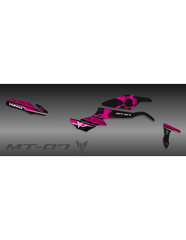 Kit de decoració LTD Rosa - IDgrafix - Yamaha MT-07 -idgrafix