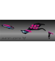 Kit de decoració GP 46 Edició (Rosa) - IDgrafix - Yamaha MT-07 -idgrafix