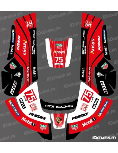 Adhesivo Porsche Le Mans Edition - Robot cortacésped Husqvarna AUTOMOWER - Idgrafix