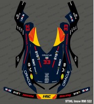 Adesivo Honda F1 Edition - Robot tagliaerba Stihl Imow 522