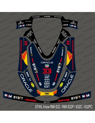 Honda F1 Edition Sticker - Stihl Imow 632 Robot Lawnmower