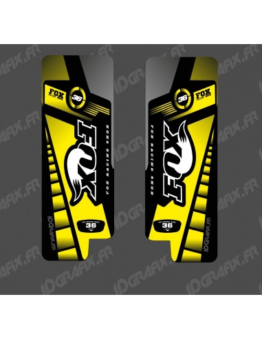 Stickers Protection Fourche Fox 36 Edition (Jaune)