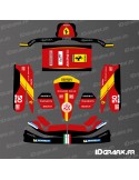 Kit gráficos Scuderia Le Mans Edition para Karting Tony Kart M4