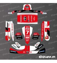 Kit grafico Toyota Le Mans Edition per Karting Tony Kart M4