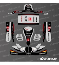Grafikset Audi Le Mans Edition für Karting Tony Kart M4