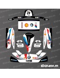 BMW Racing Edition graphic kit for Karting Tony Kart M4