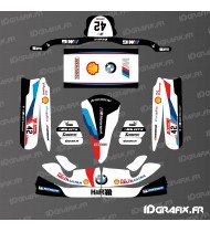 Kit gráfico BMW Racing Edition para Karting Tony Kart M4
