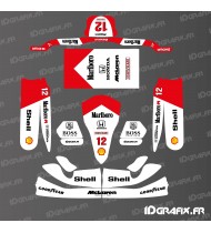 Kit gràfic McLaren Vintage Edition per Karting Tony Kart M4 -idgrafix