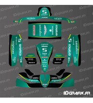 Kit gràfic Aston Martin F1 Edition per Karting Tony Kart M4 -idgrafix
