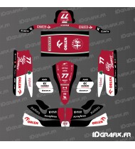 Grafikset Alfa Romeo F1 Edition für Karting Tony Kart M4