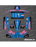 Kit deco Alpine F1 Edition per Karting Tony Kart M4