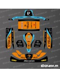 MCLaren F1 Edition Grafikkit für Karting Tony Kart M4