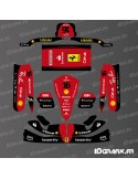 Kit déco Scuderia F1 Edition pour Karting Tony Kart M4