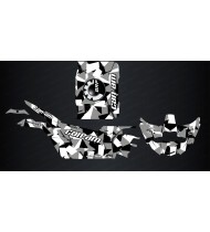 Kit de decoració Square Edition (Negre/Gris) - Idgrafix - Can Am Maverick X3 -idgrafix
