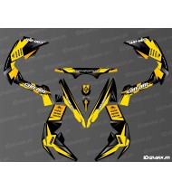 Waza Kit de decoración completo (Amarillo) - IDgrafix - Can Am Renegade