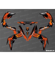 Kit décoration Waza Full (Orange)- IDgrafix - Can Am Renegade