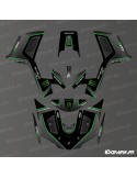 Kit décoration Monster Edition (Vert) - IDgrafix -  Segway Snarler AT6L