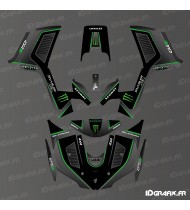 Monster Edition decoration kit (Green) - IDgrafix - Segway Snarler AT6L